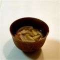 kanakono's cooksnap of when they made なすと玉ねぎの味噌汁.