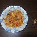 ヨッシーのはね's cooksnap of when they made 簡単なひと手間でもっと美味しいナポリタン.