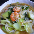 amochi's cooksnap of when they made 青梗菜と海老のあっさり炒め煮.