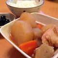 お湯の子's cooksnap of when they made 胸肉と大根の煮物　ぱさつかない☆.
