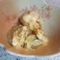 tmkar's cooksnap of when they made 簡単！キャラメルリボン♡アイスクリーム.