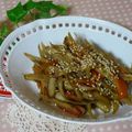 かおpon's cooksnap of when they made きんぴらごぼう.