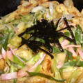 てる坊's cooksnap of when they made 油揚げのものぐさ～なサクサクピザ.