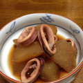 kamora's cooksnap of when they made イカと大根の煮物.