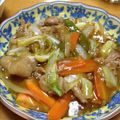 赤蜻蛉's cooksnap of when they made 黒酢で野菜炒め♪　※酢豚風味※.
