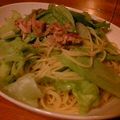 いかぴ's cooksnap of when they made ツナとレタスの柚子胡椒パスタ.