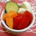 pg077782's cooksnap of when they made 仕込み10分！カラフル野菜ピクルス.