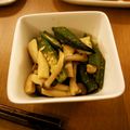 BiwacoJune's cooksnap of when they made 簡単・オクラときのこのしょうが醤油和え.