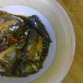noｂi*co's cooksnap of when they made 圧力鍋でやわらかさんま煮.