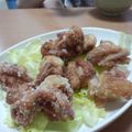 砂肝73's cooksnap of when they made ごはんが進む!!!鶏もも肉で塩唐揚げ.