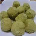 二次元LOVEなアオ's cooksnap of when they made 簡単☆きなこのおだんご.