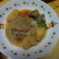 二次元LOVEなアオ's cooksnap of when they made 無水♡簡単肉じゃが.