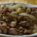 タキシード犬's cooksnap of when they made 塩麹とニンニクの肉炒め.