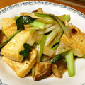 クロでん's cooksnap of when they made 豆腐と小松菜の炒め。.