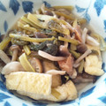 お腹がぐう's cooksnap of when they made 今ある物で☆小松菜とエノキと油揚げの梅煮.