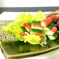 ネルリル's cooksnap of when they made カニカマキュウリ串.