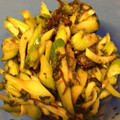zyagagori's cooksnap of when they made デパ地下風‼セロリときゅうりの梅酢和え.