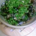 ゴンパナ's cooksnap of when they made ✿肝臓に良い❀蜆（シジミ）の✿中華炒め.