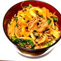 miino's cooksnap of when they made 超簡単！焼肉のたれで牛肉丼☆.