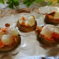 まろんかふぇ's cooksnap of when they made 包丁いらず☆しいたけのキムチーズ焼き.