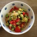 ソフィ姫's cooksnap of when they made アボカドと夏野菜のイタリアンそうめん.
