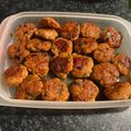 Tamlblue's cooksnap of when they made 鳥ひき肉のふわふわつくね☆お弁当にも☆.