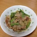rocomococo's cooksnap of when they made 豚肉といんげんの春雨煮込み.