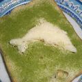 heppoko-haruhi's cooksnap of when they made 抹茶みるくトースト.