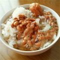 ３２６４'s cooksnap of when they made 便秘解消★納豆茶漬け　.
