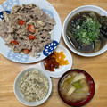 みんみんいーつ's cooksnap of when they made 簡単☆豚こまときのこのマヨ醤油炒め.