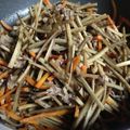 ＊nktn＊'s cooksnap of when they made 常備菜 ごぼうの牛肉入りきんぴら.