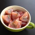 ちびはち公's cooksnap of when they made デザート気分でスイーツなミルキートマト☆.
