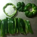 VanDyke's cooksnap of when they made 簡単で綺麗なピーマンの切り方！.