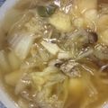 カナー's cooksnap of when they made 簡単三分クッキング♪ほっこり♪すいとん☆.