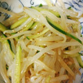 ねむうさこ's cooksnap of when they made もやしときゅうりのナムル.