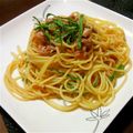 htm720's cooksnap of when they made 簡単☆大葉とツナの和風冷製パスタ.