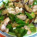 かようた's cooksnap of when they made ごはんが進む！鶏味噌茄子の三拍子炒め.