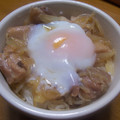 わたママ's cooksnap of when they made 鶏肉とたまねぎのすき焼き丼☆温泉卵添え★.