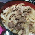 きっしゃねす's cooksnap of when they made 我が家の牛丼.