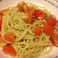 なーつ★'s cooksnap of when they made スパゲティジェノベーゼ.