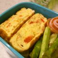 ぬかり's cooksnap of when they made ✿お弁当に✿梅マヨおかかの卵焼き✿.