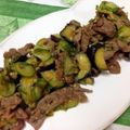 サンディサンディ's cooksnap of when they made 牛肉と塩もみ野菜のピリ辛炒め.