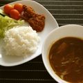 マキノスケ's cooksnap of when they made ベーコンと野菜の炒カレー.