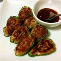 のんたんみぃあい's cooksnap of when they made ヘルシー☆ピーマンの肉詰め☆.