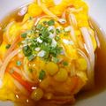 かめゆき's cooksnap of when they made 簡単かに玉丼.