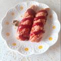 口福さん♪'s cooksnap of when they made カリッ！フワッ！焼き魚肉ソーセージ.