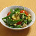 もんしゅしゅ's cooksnap of when they made しょうが入り？！赤青ピーマンの卵とじ.