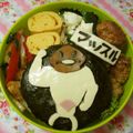 赤い電話's cooksnap of when they made キャラ弁～マッスルなめこ～.