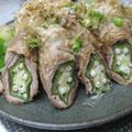 ことりんころ's cooksnap of when they made おくらの豚ぐるぐる〜◎.
