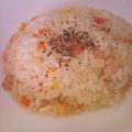 Gniang's cooksnap of when they made なんとなく冷凍エビピラフ風.